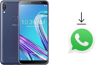 Cómo instalar WhatsApp en un Asus Zenfone Max Pro (M1) ZB601KL/ZB602K