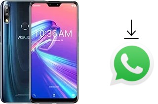 Cómo instalar WhatsApp en un Asus Zenfone Max Pro (M2) ZB631KL