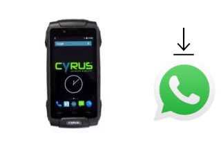 Cómo instalar WhatsApp en un Cyrus CS30