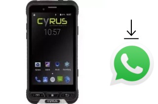 Cómo instalar WhatsApp en un Cyrus CS35