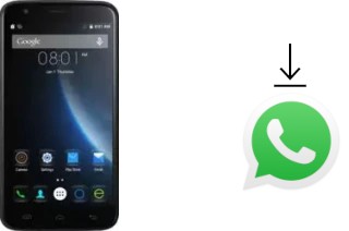 Cómo instalar WhatsApp en un Doogee Valencia 2 Y100 Plus