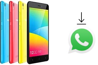 Cómo instalar WhatsApp en un Gionee Pioneer P5W