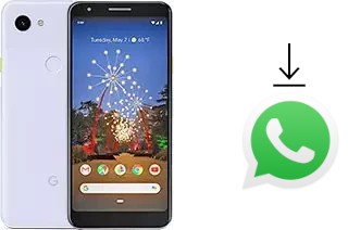 Cómo instalar WhatsApp en un Google Pixel 3a XL