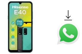 Cómo instalar WhatsApp en un HiSense E40 LITE