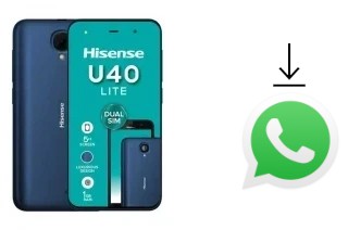 Cómo instalar WhatsApp en un HiSense U40 Lite