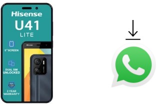 Cómo instalar WhatsApp en un HiSense U41 Lite