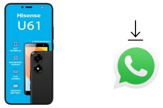 Cómo instalar WhatsApp en un HiSense U61