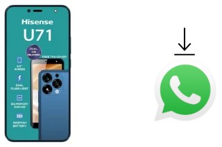 Cómo instalar WhatsApp en un HiSense U71