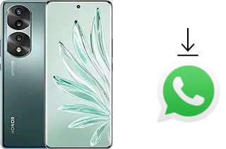 Cómo instalar WhatsApp en un Honor 70 Pro+