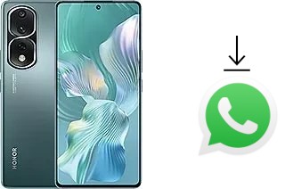 Cómo instalar WhatsApp en un Honor 80 Pro Flat