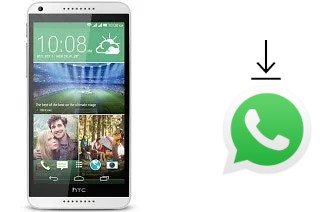 Cómo instalar WhatsApp en un HTC Desire 816G dual sim