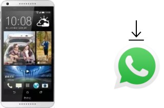 Cómo instalar WhatsApp en un HTC Desire 816 Dual