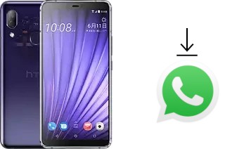 Cómo instalar WhatsApp en un HTC U19e