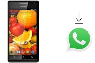 Cómo instalar WhatsApp en un Huawei Ascend P1 XL U9200E