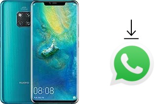 Cómo instalar WhatsApp en un Huawei Mate 20 Pro