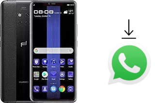 Cómo instalar WhatsApp en un Huawei Mate 20 RS Porsche Design