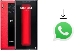 Cómo instalar WhatsApp en un Huawei Mate 30 RS Porsche Design