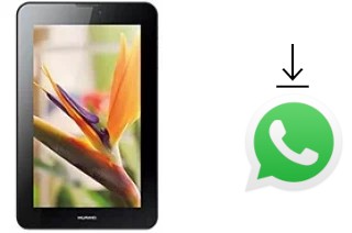 Cómo instalar WhatsApp en un Huawei MediaPad 7 Vogue