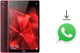 Cómo instalar WhatsApp en un Huawei MediaPad M6 Turbo 8.4