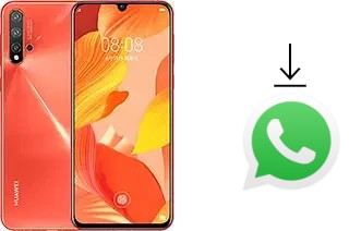 Cómo instalar WhatsApp en un Huawei nova 5 Pro