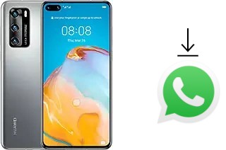 Cómo instalar WhatsApp en un Huawei P40