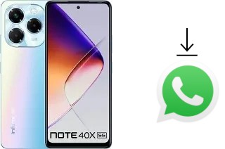 Cómo instalar WhatsApp en un Infinix Note 40X 5G