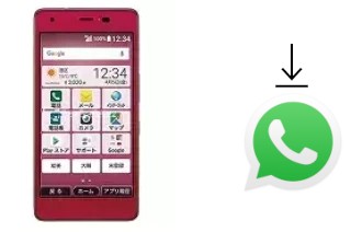 Cómo instalar WhatsApp en un Kyocera Otegaru 01