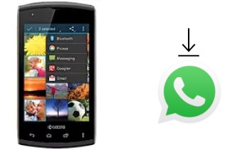 Cómo instalar WhatsApp en un Kyocera Rise C5155