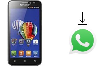 Cómo instalar WhatsApp en un Lenovo A606