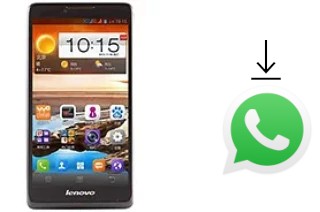 Cómo instalar WhatsApp en un Lenovo A880