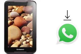 Cómo instalar WhatsApp en un Lenovo IdeaTab A1000