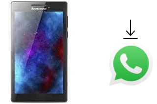 Cómo instalar WhatsApp en un Lenovo Tab 2 A7-30