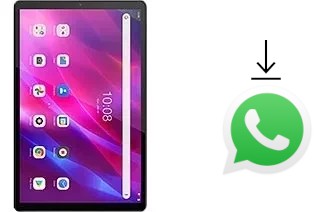 Cómo instalar WhatsApp en un Lenovo Tab K10