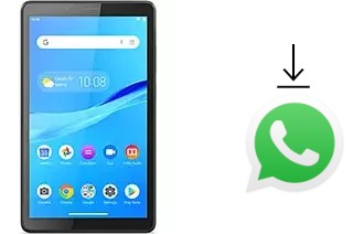 Cómo instalar WhatsApp en un Lenovo Tab M7