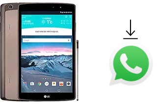 Cómo instalar WhatsApp en un LG G Pad II 8.3 LTE