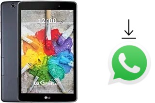 Cómo instalar WhatsApp en un LG G Pad III 8.0 FHD