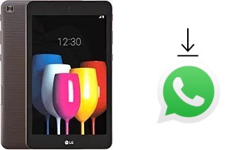 Cómo instalar WhatsApp en un LG G Pad IV 8.0 FHD