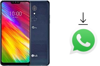 Cómo instalar WhatsApp en un LG G7 Fit