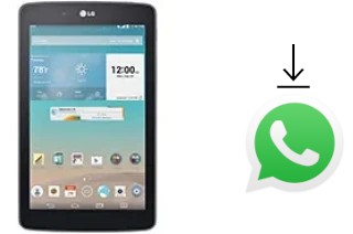 Cómo instalar WhatsApp en un LG G Pad 7.0 LTE