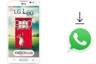 Cómo instalar WhatsApp en un LG L80