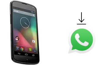 Cómo instalar WhatsApp en un LG Nexus 4 E960