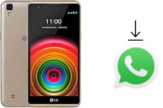 Cómo instalar WhatsApp en un LG X power