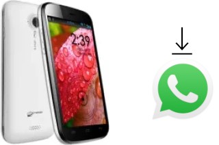 Cómo instalar WhatsApp en un Micromax A116 Canvas HD