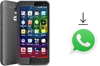 Cómo instalar WhatsApp en un Micromax Bolt Q339