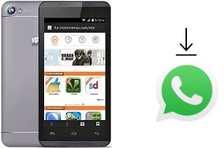 Cómo instalar WhatsApp en un Micromax Canvas Fire 4 A107