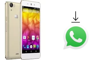 Cómo instalar WhatsApp en un Micromax Canvas Selfie Lens Q345