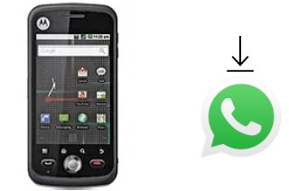 Cómo instalar WhatsApp en un Motorola Quench XT5 XT502