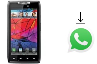 Cómo instalar WhatsApp en un Motorola RAZR XT910