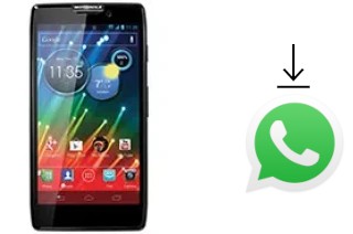 Cómo instalar WhatsApp en un Motorola RAZR HD XT925