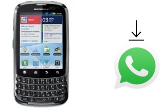 Cómo instalar WhatsApp en un Motorola Admiral XT603